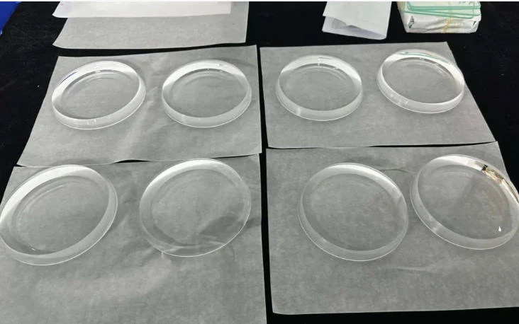 fused silica lens