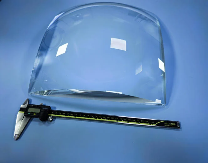 Large Aperture UV Optical Lens 350 380nm BBAR Coating F720mm 360×360mm